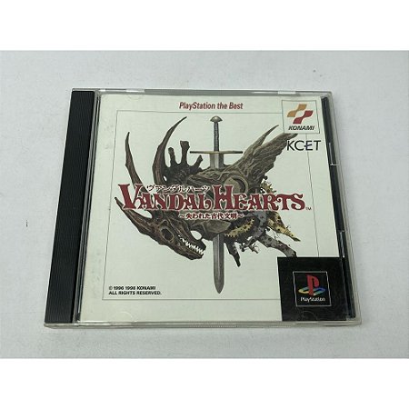 Vandal Hearts , Original PS1 JP (Usado)