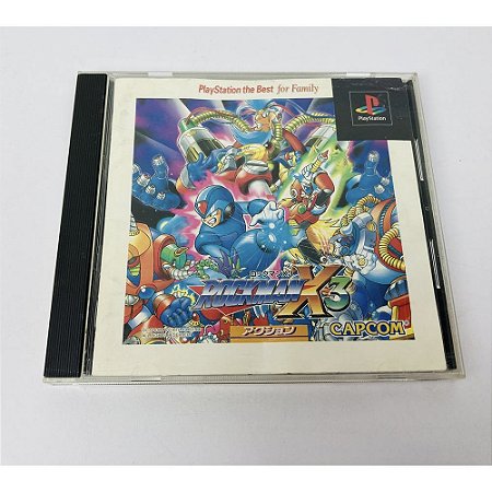 Megaman X3, Original PS1 JP (Usado)