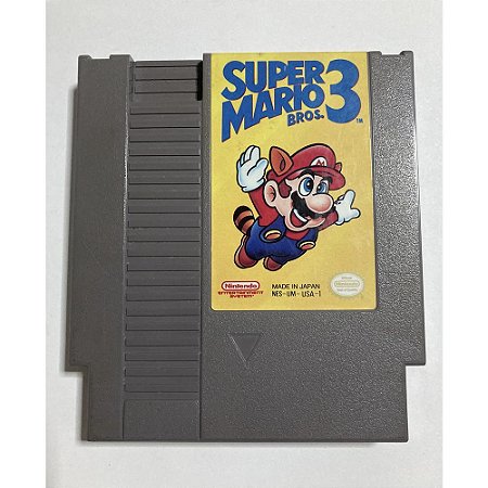 Super Mario Bros 3, Nes Nintendinho EUA Original (Usado)