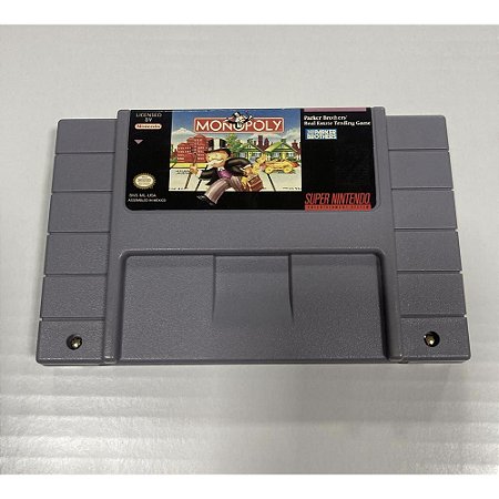 Monopoly, Super Nintendo, Snes, Cartucho Original (Usado)