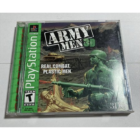 Army Men 3D, Original PS1 Americano (Usado)