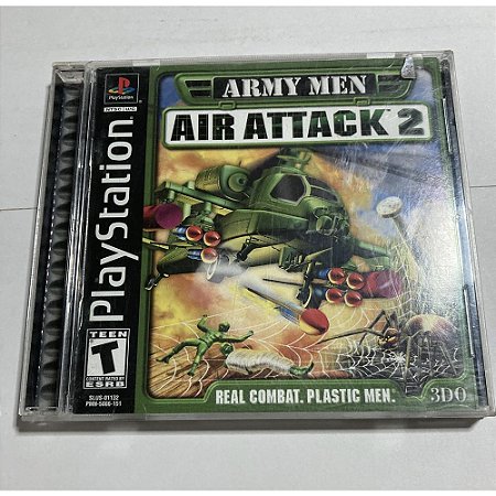 Army Men-Air Attack 2, Original PS1 Americano (Usado)