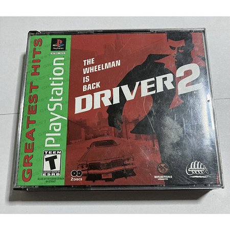 Driver 2, Original PS1 Americano (Usado)