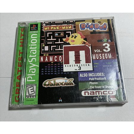 Nanco Museum Volume 3, Original PS1 Americano (Usado)