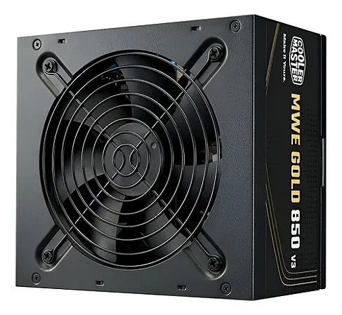 Fonte 850w 80 Plus Gold Atx 3.1, Cooler Master Mwe
