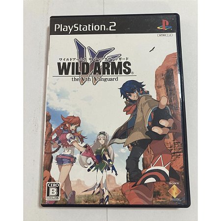Wild Arms The Vth Vanguard, PS2 Japonês Original (Mídia Física) - Usado
