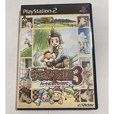 Harvest Moon: Save the Homeland, PS2 Japonês Original (Mídia Física) - Usado
