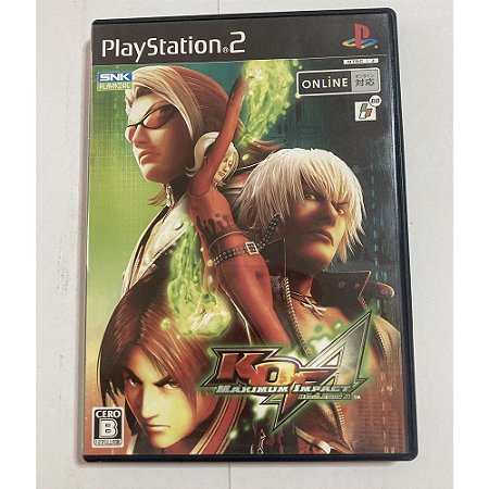 The King Of Fighters Maximum Impact Regulation, PS2 Japonês Original (Mídia Física) - Usado