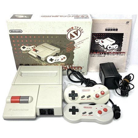 Nintendo Famicom New, Na Caixa Seriado, Family Computer, HVC-101, Nes Top Loader, Original (Usado)
