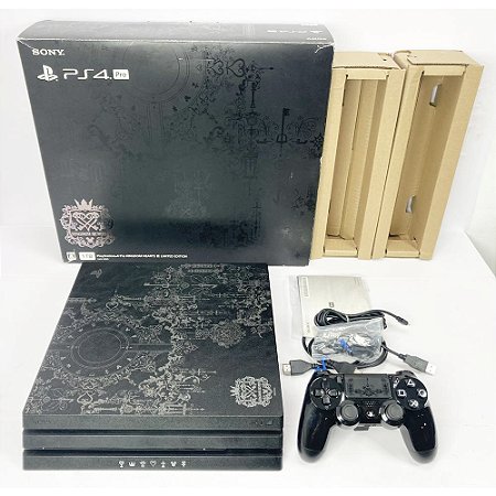 Playstation 4 PRO, Edição Kingdon Hearts, Na Caixa Seriado, PS4 (Seminovo)