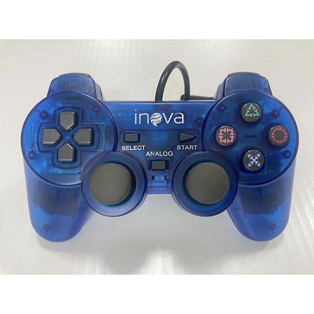 Controle para Playstation, Para PS1 e PS2, Marca Inova (Usado)