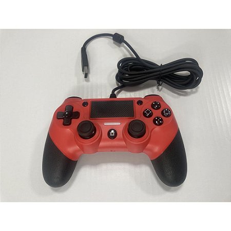 Controle para Playstation 4, Com Fio, USB (Usado)