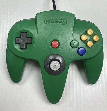 Controle Nintendo 64 Verde, Original Nintendo (Usado)