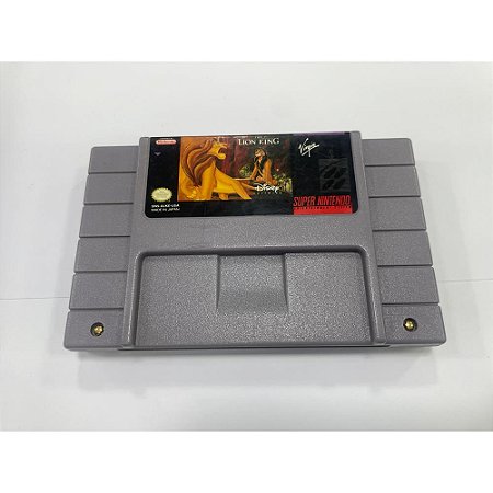 The Lion King, Super Nintendo, Snes, Cartucho Original (Usado)