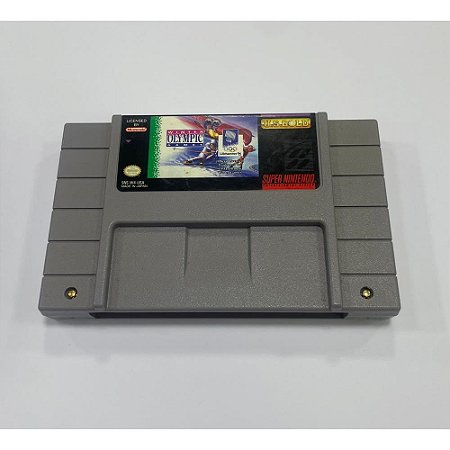 Winter Olympic Games, Super Nintendo, Snes, Cartucho Original (Usado)