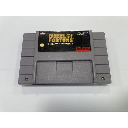 Wheel Of Fortune, Super Nintendo, Snes, Cartucho Original (Usado)