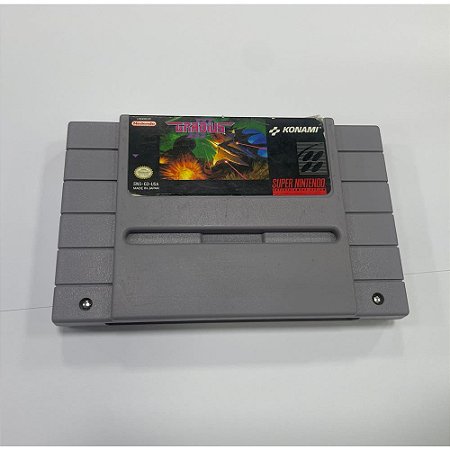 Gradius 3, Super Nintendo, Snes, Cartucho Original (Usado)