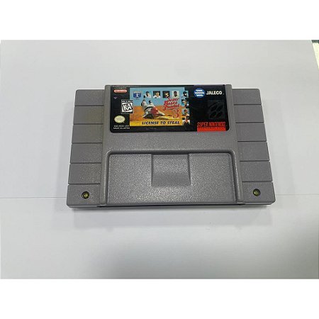 Super Bases Loaded 3, Super Nintendo, Snes, Cartucho Original (Usado)