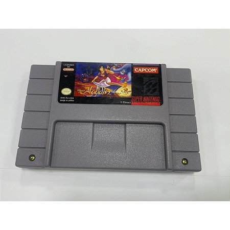 Alladin, Super Nintendo, Snes, Cartucho Original (Usado)