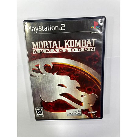 Mortal Kombat Armaggedon, PS2 Original Americano (Usado)