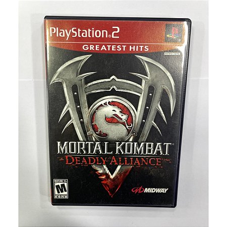 Mortal Kombat Deadly Alliance, PS2 Original Americano (Usado)