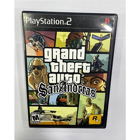 Grand Theft Auto San Andreas, PS2 Original Americano (Usado)