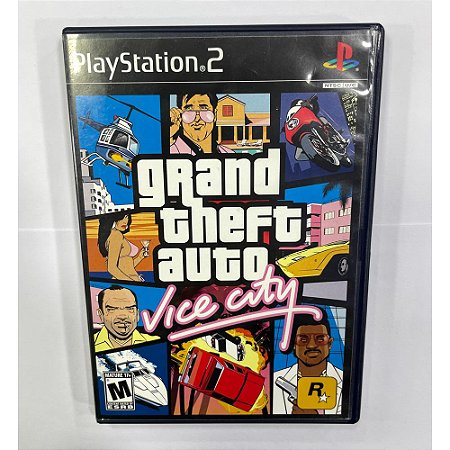 Grand Theft Auto Vice City, PS2 Original Americano (Usado)