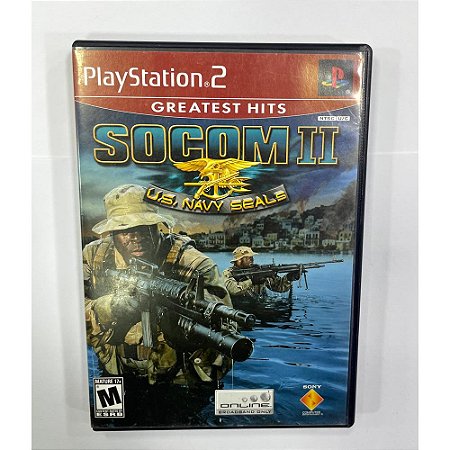 Socom  II U.S. Navy Seal, PS2 Original Americano (Usado)