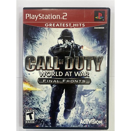 Call of Duty World At War, PS2 Original Americano (Usado)