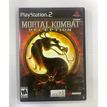 Mortal Kombat Deception, PS2 Original Americano (Usado)