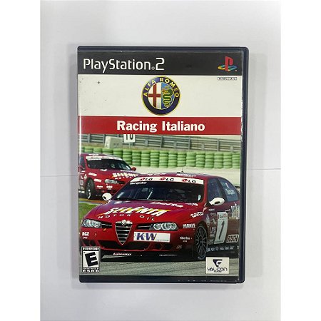Alfa Romeo: Racing Italiano, PS2 Original Americano (Usado)