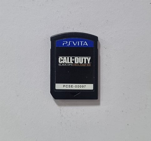 Call Of Duty Black Ops Declassified (SOMENTE O CARTUCHO) - PS Vita (Mídia Física) - USADO