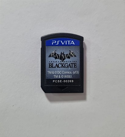 Batman Arkham Origins Blackgate (SOMENTE O CARTUCHO) - PS Vita (Mídia Física) - USADO
