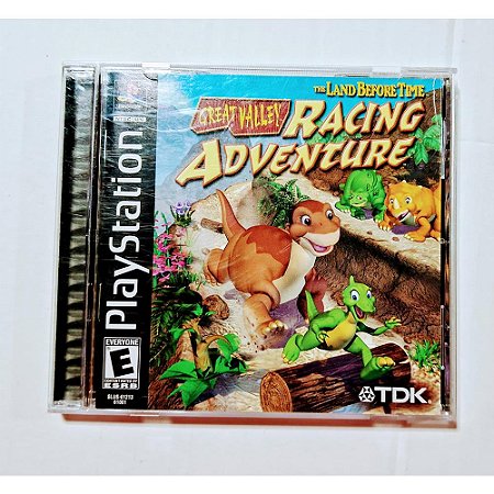 The Land Before Time: Great Valley Racing Adventure , Original PS1 Americano (Usado)
