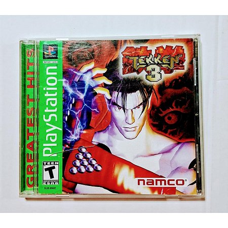 Tekken 3, Original PS1 Americano (Usado)