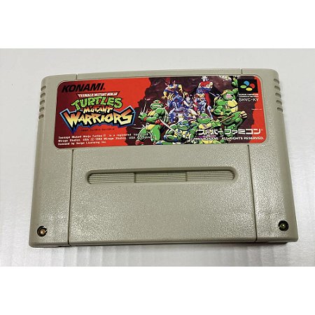 Teenage Mutant Ninja Turtles: Mutant Warriors, Super Famicom Original (Usado)