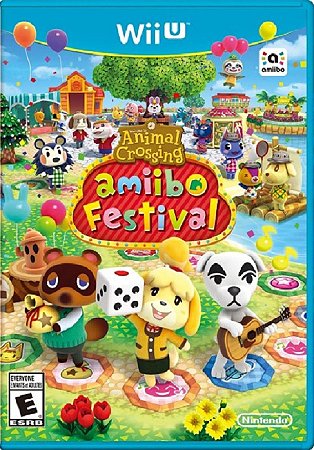 Animal Crossing Amiibo Festival - WII U (Mídia Física) - Novo, Lacrado