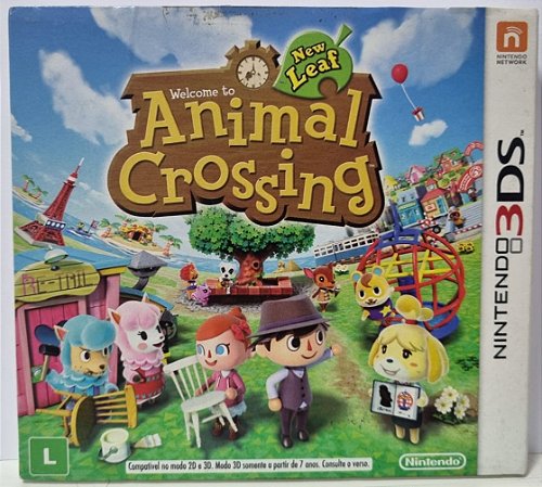Animal Crossing New Leaf - 3DS (Mídia Física) - USADO