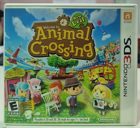 Animal Crossing New Leaf - 3DS (Mídia Física) - USADO