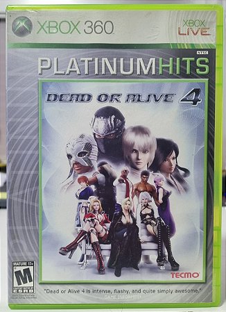 Dead Or Alive 4 - Xbox 360 (Mídia Física) - USADO