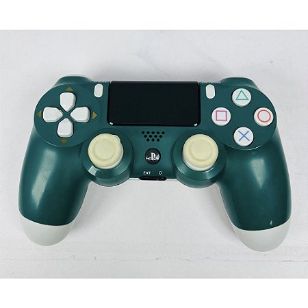 Controle Playstation 4 Alpine Green, DualShock 4, Original Sony (Usado)