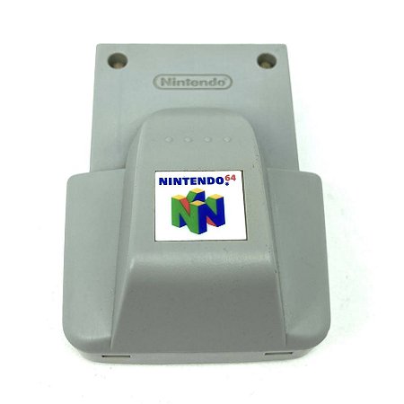 Rumble Pak, Vibração Para Controle Nintendo 64, Original Nintendo (Usado)