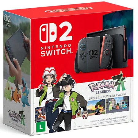 Nintendo Switch 2, Com Pokemon Legends: Z-a, 256gb, Modelo Nacional