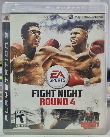 Fight Night Round 4 - PS3 (Mídia Física) - USADO