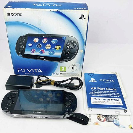 PS Vita, PlayStation Vita, Modelo PCH-1004, Original Sony, Seminovo