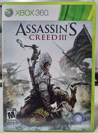 Assassin's Creed 3 - Xbox 360 / Xbox One (Mídia Física) - USADO