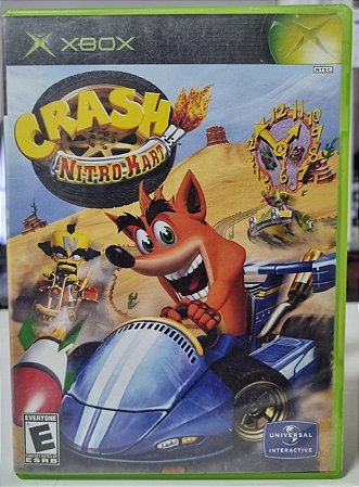 Crash Nitro Kart - Xbox Classico / Xbox 360 (Mídia Física) - USADO