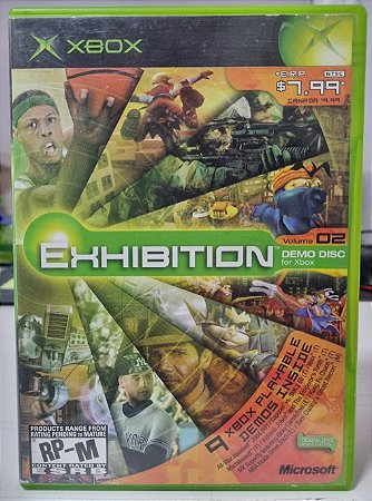 Exhibition Demo Disc Volume 02 - Xbox Classico (Mídia Física) - USADO