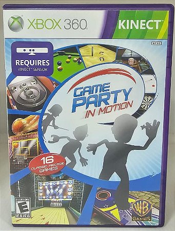 Game Party In Motion - Xbox 360 (Midia Física) - USADO