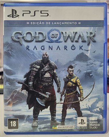 God of War Ragnarok - PS5 (Mídia Física) - USADO
